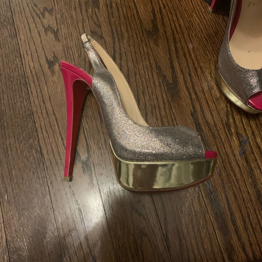 Louboutin slingback